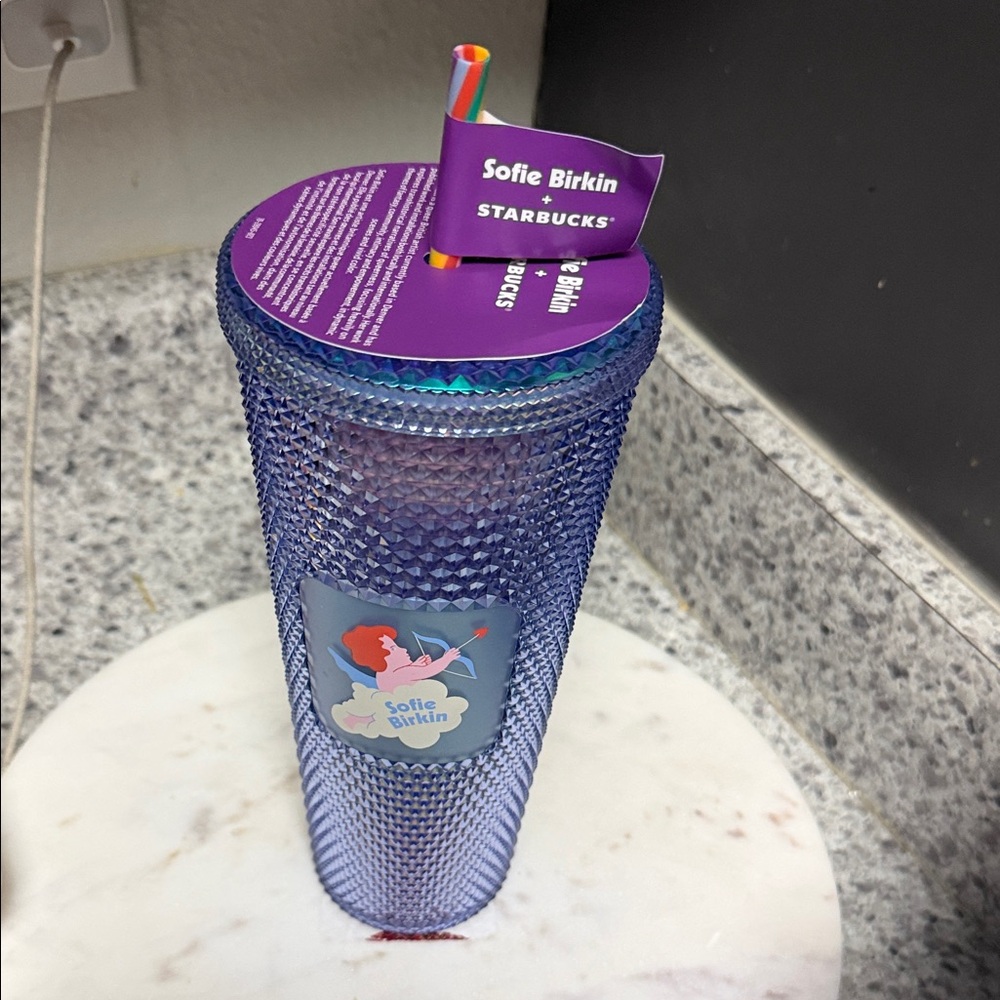 Starbucks Sofie Birkin Textured Blue Tumbler - Picture 2 of 5